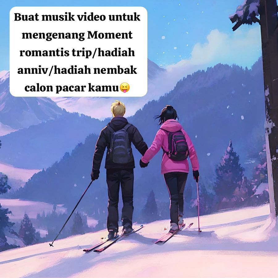 Hadiah Video Ucapan Musik Animasi Untuk Ulang tahun, Anniversary, Valentine,Hari Guru, Pernikahan,  