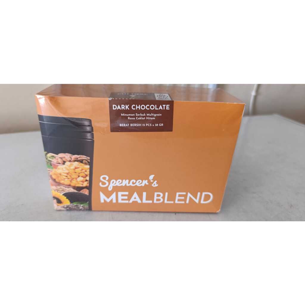 

[COKELAT 15 SACHET] Spencer's MealBlend - Belgian Dark Choco - Multigrain Slimming Drink - Pengganti Makanan