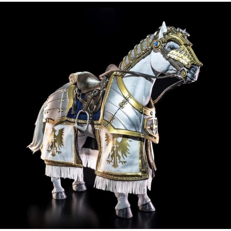 Mythic Legions Horse - Bishop , Sir Gideon Heavens Brand's Horse / Kuda Myhic Legion Necrominus Wave