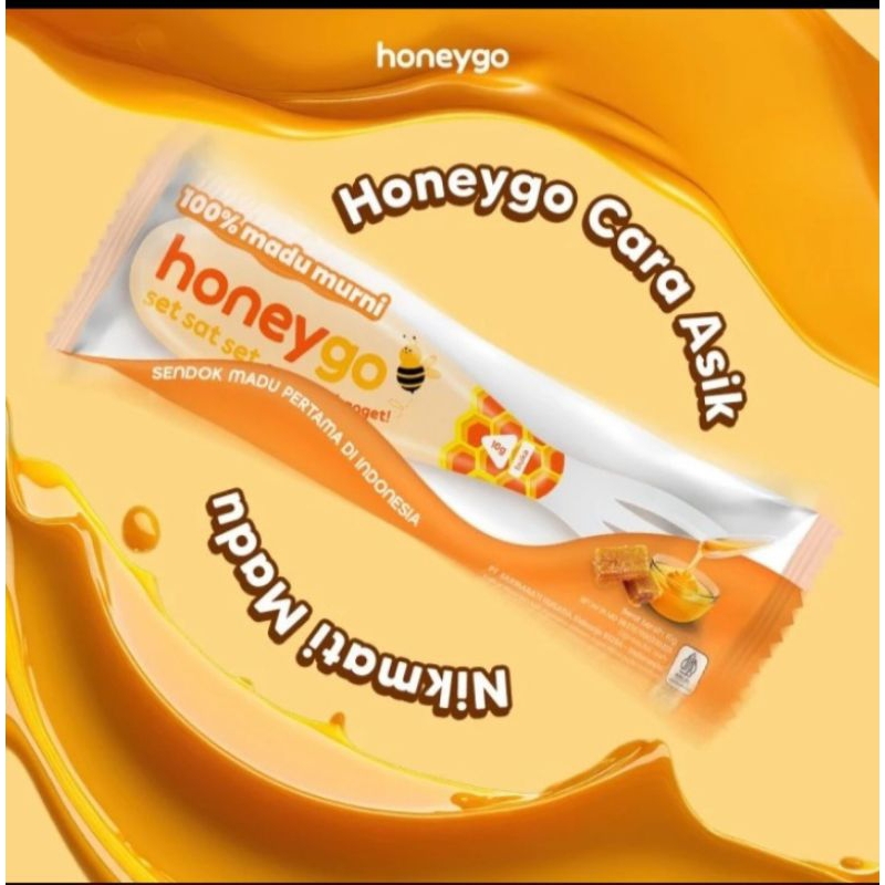 

honeygo madu murni kemasan sendok_ecer 1 pcs