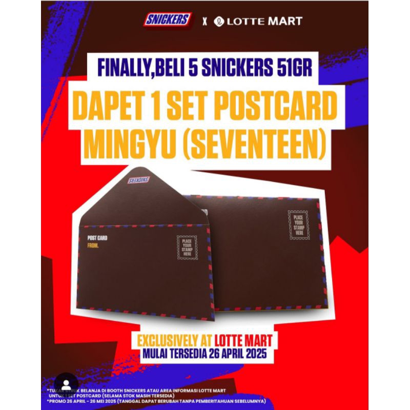 

Snickers Chocolate X Mingyu l