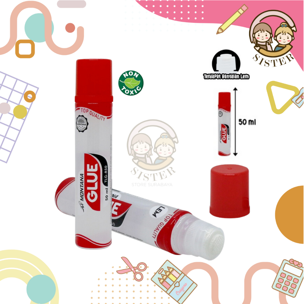 Lem Cair 50ml / Lem Stick Cair / Liquid Glue