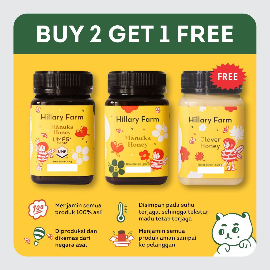 

Manuka Honey UMF 5+, Manuka Honey Free Madu