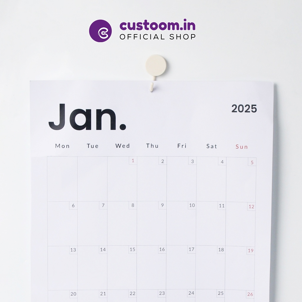 

Kalender Dinding Aesthetic 2025 - Kalender 2025 | Custoom.in