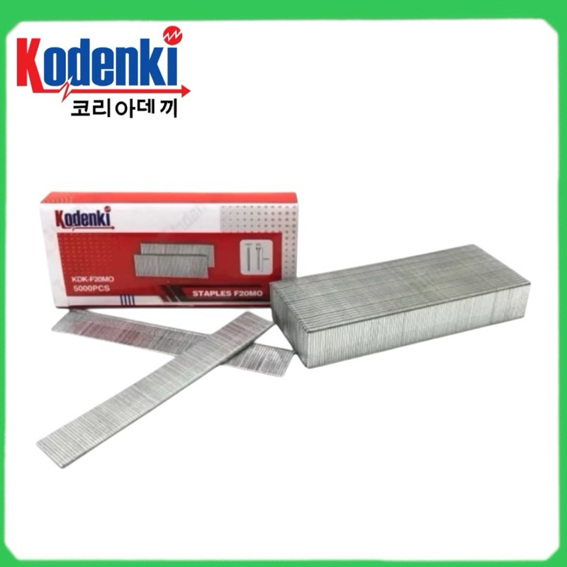 

F20 kodenki mo isi mesin staples paku tembak lurus mata gun nailer