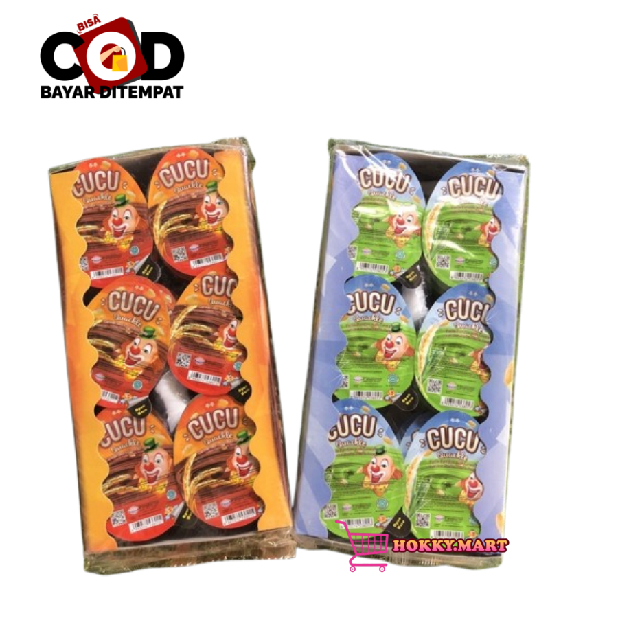 

[ HOKKY ] Cucu Quackle Box lsi 24x12gr Cereals With Chocolate Paste Chocolate Pandan Snack Cemilan Anak Murah