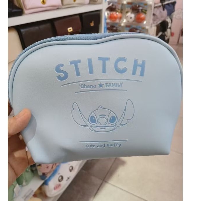 Tas Make up Stitch / Pouch serbaguna Stitch Miniso