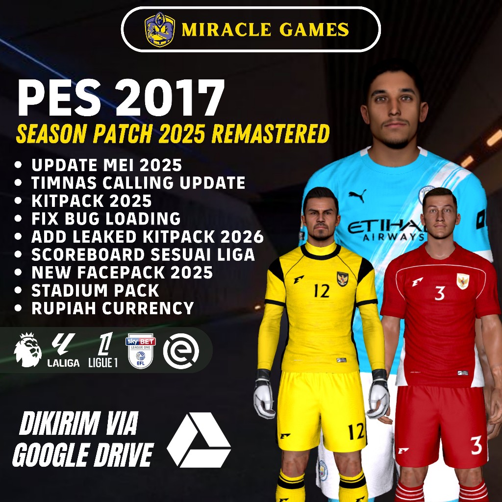 PES 2017 PATCH 2025 - TIMNAS INDONESIA UPDATE