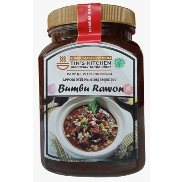

Bumbu Rawon Tins Kitchen Ukuran 375gr