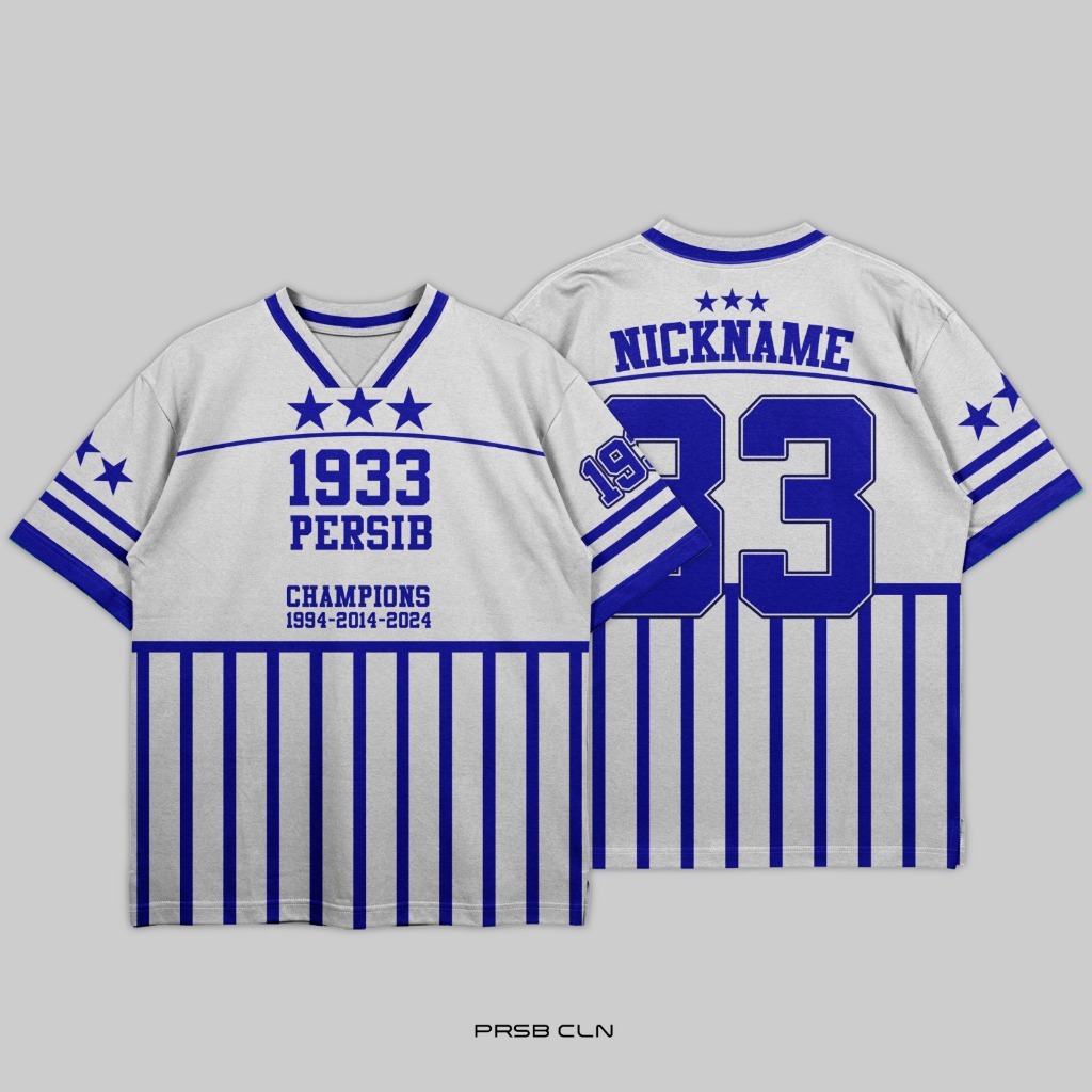 JERSEY COSTUM PERSIB CHAMPIONS OVERSIZE