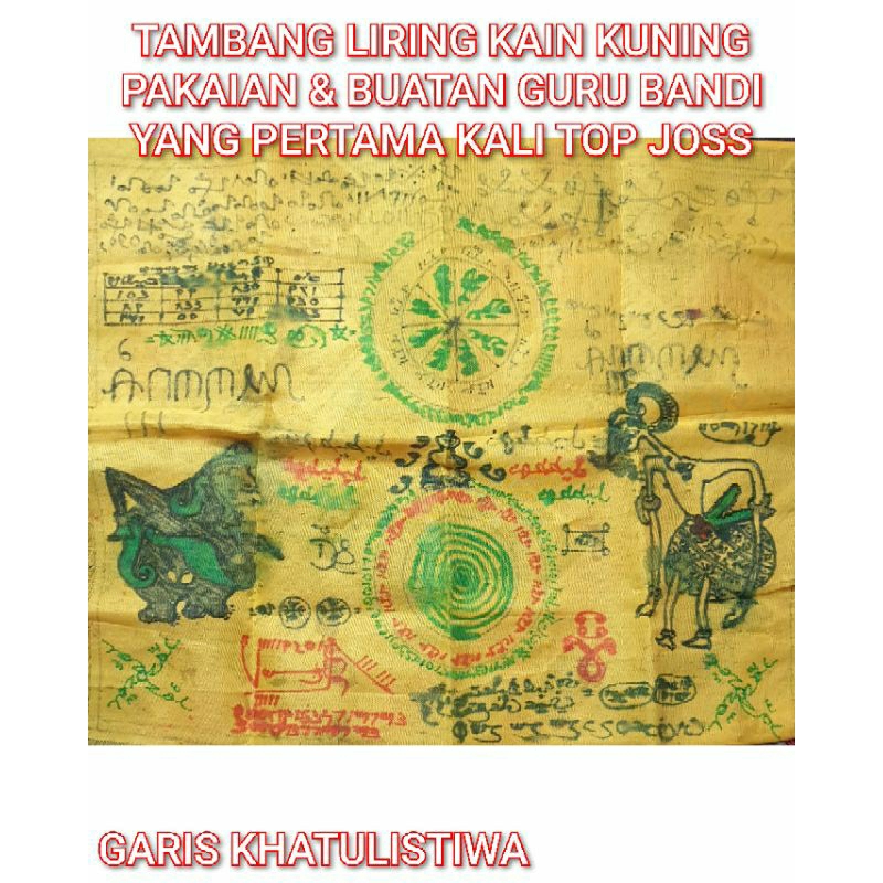 KOLEKSI GAMBAR | TL KAIN KUNING GURU BANDI | 026