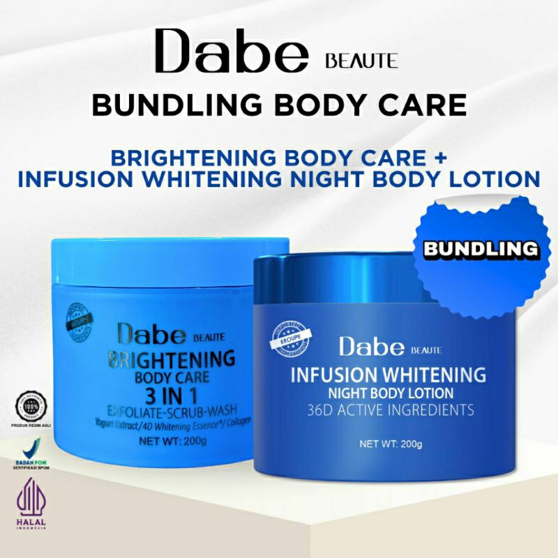 DABE BEAUTE (READY) BODY LOTION WHITENING DABE BEAUTE MEDAN