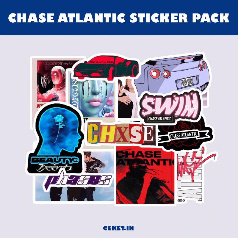 Chase Atlantic Sticker Pack (15pcs)