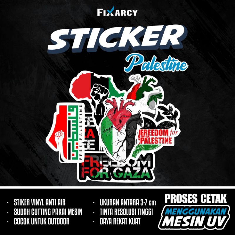 

STICKER PACK STIKER PALESTINA stiker Tumbler Laptop Case Scrapbook