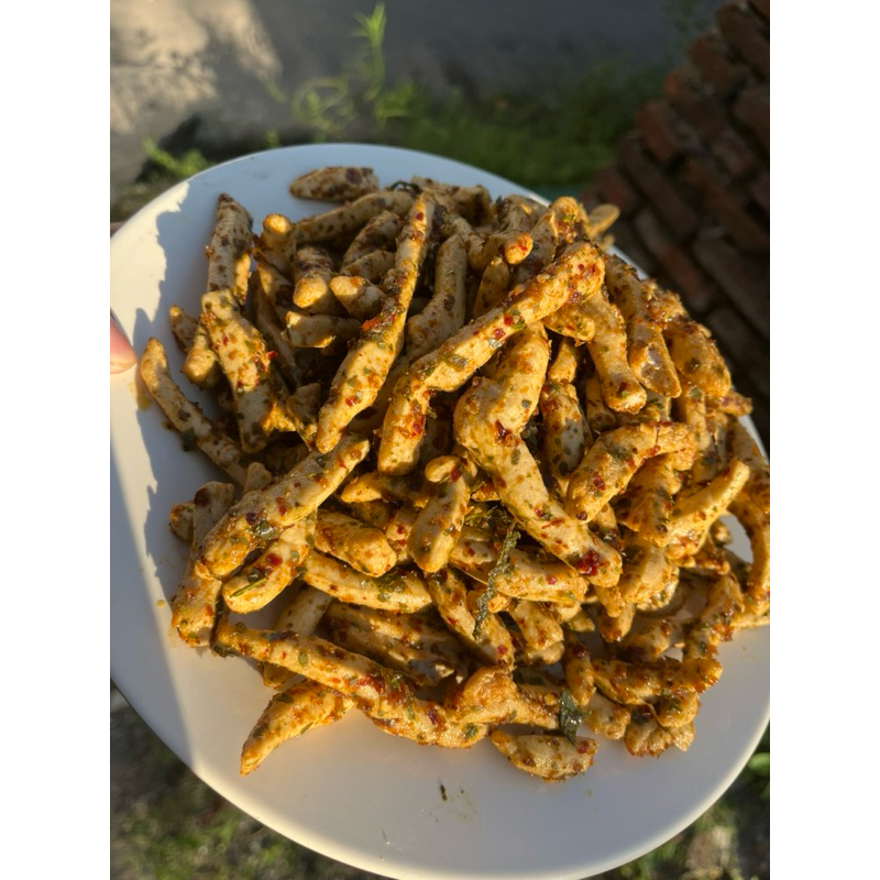 

basreng pedas daun jeruk homemade bumbu rempah enak