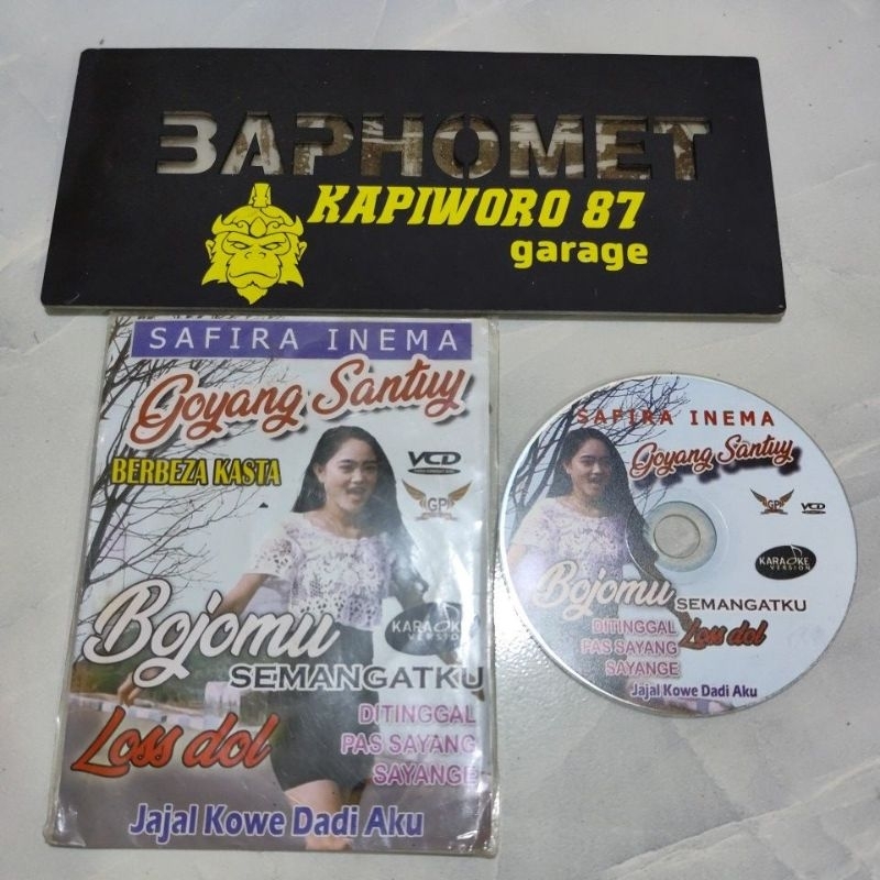 kaset VCD SAFIRA INEMA Goyang Santuy