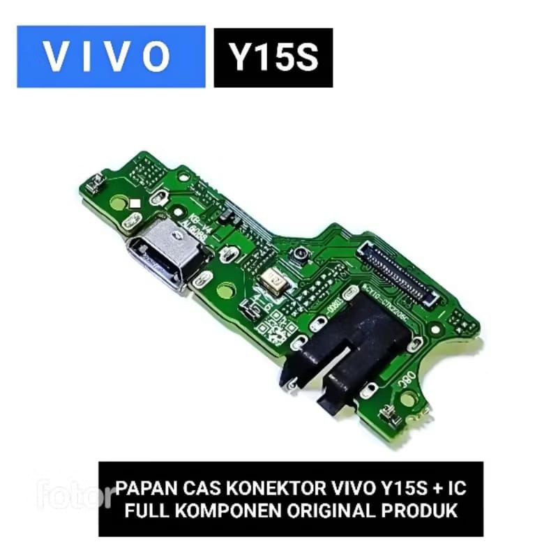 PAPAN CAS / KONEKTOR CAS CHARGER VIVO Y15 / Y15s ORIGINAL 100%
