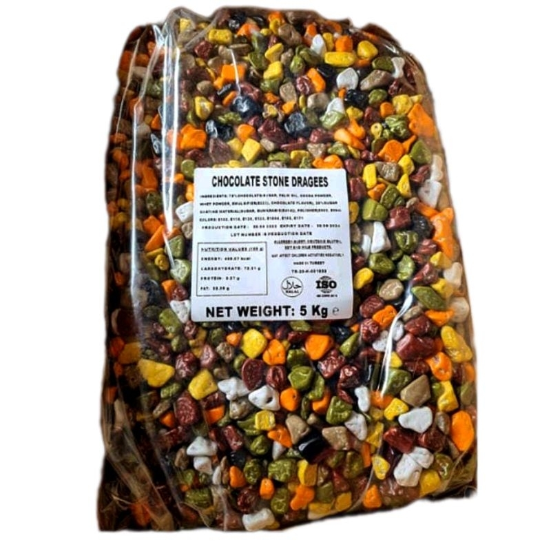 

Cokelat Krikil Khas Turki Chocholate Stone Premium Pouch 100gr