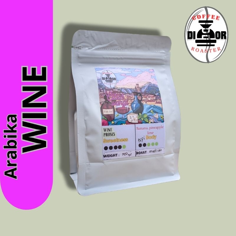 

kopi arabika origin malabar FERMENTASI WINE specialty Java coffee