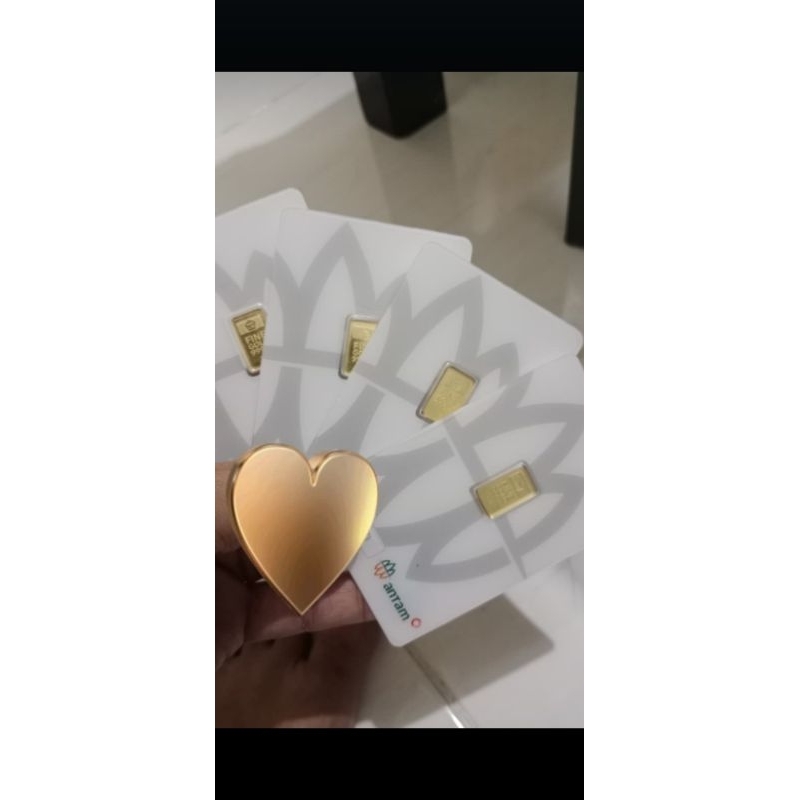 emas 1 gram logam mulia emas antam original
