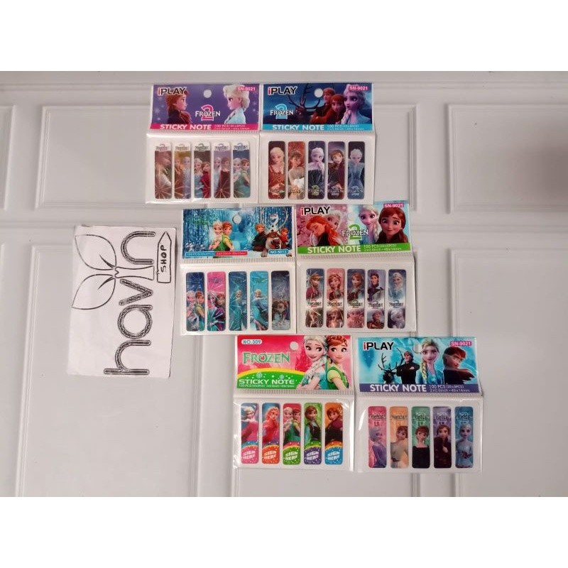 

PEMBATAS BUKU PLASTIK/post i t plastik/bookmark/sticky note PLASTIC