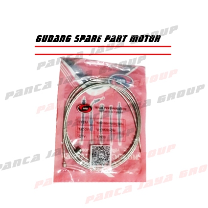 

ISI DALAM TALI KABEL KOPLING VESPA PIAGGIO SEMUA MOTOR UNIVERSAL PANJANG 2 METER 2M 2.0MM