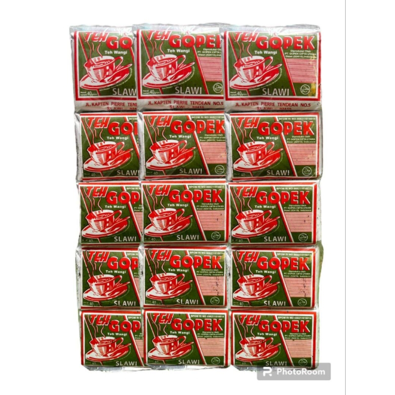 

Teh Gopek Asli Slawi Tegal 1 Slop/Press Isi 10 Pcs Terlaris