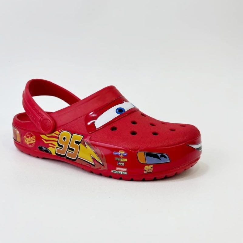 SANDAL CROCS CARS MCQUEEN CLOG/SANDAL PRIA CROCS MCQUEEN CLOG