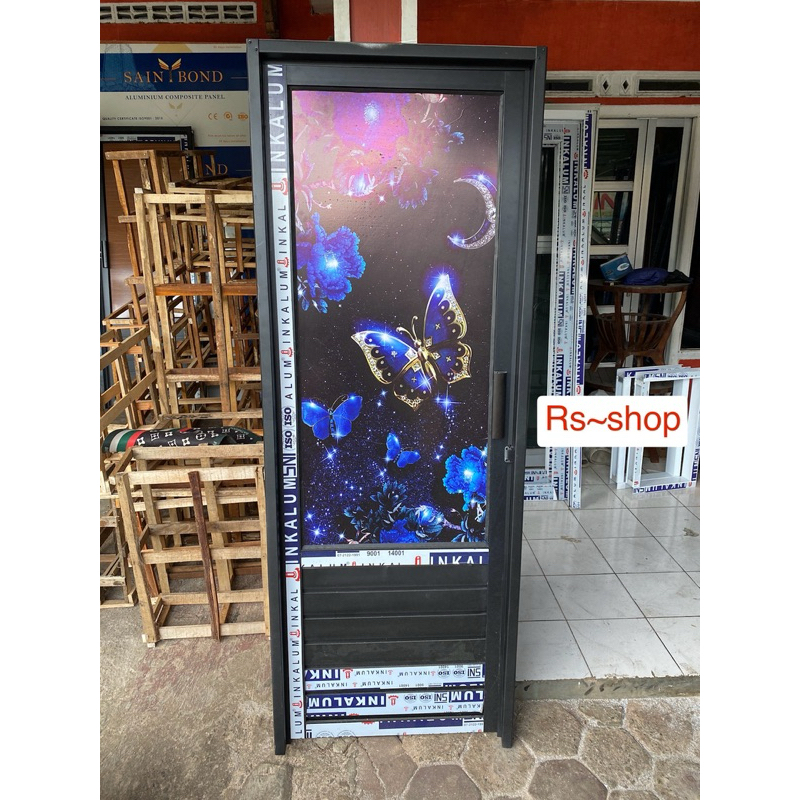 Pintu Almunium | Pintu Kamar Mandi | pintu minimalis modern | pintu Almunium murah