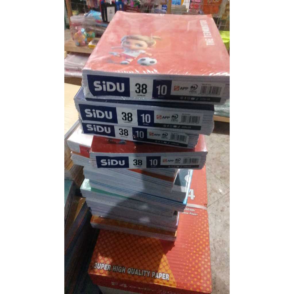 

Sidu buku tulis isi 38lembar