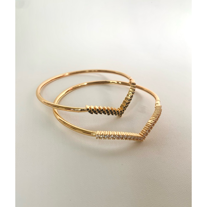 Arvara - Aksesoris Perhiasan Wanita Gelang Bangle Aurel