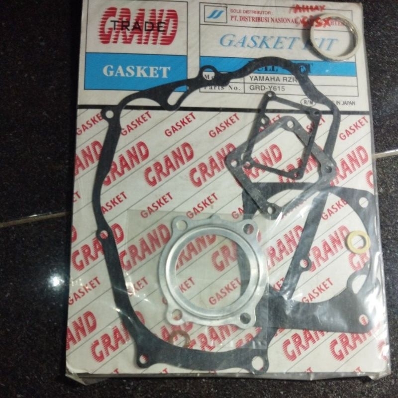 original Grand gasket import made in japan Paking full set Yamaha fullset komplit blok block head to