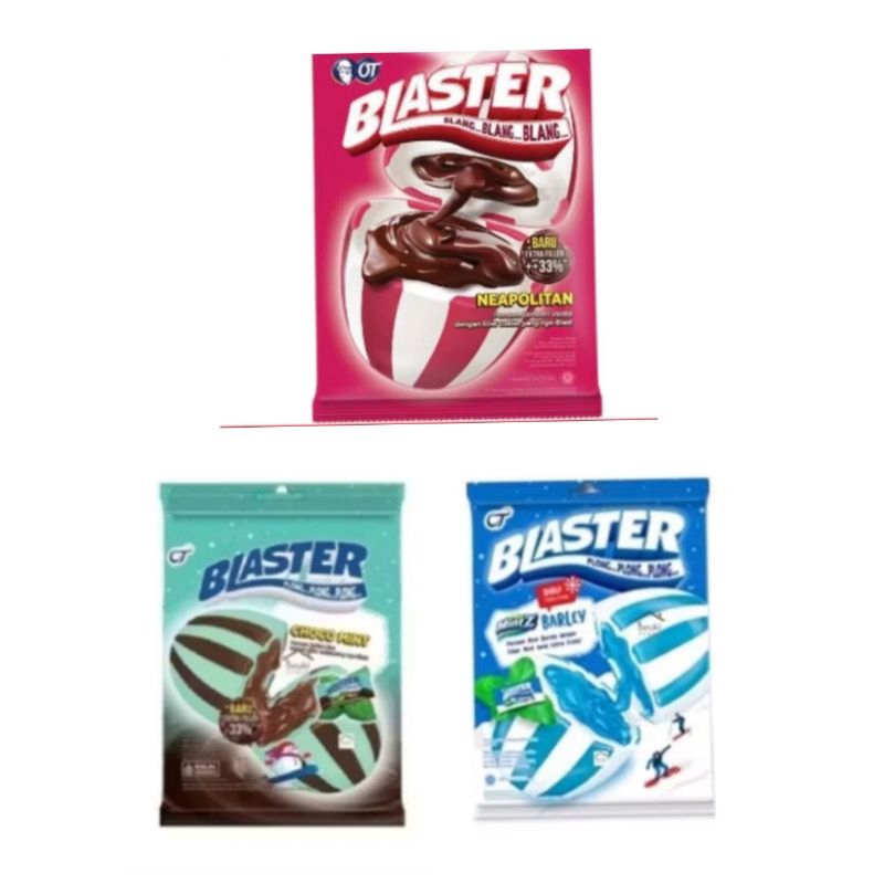 

Blaster Permen Mint isi Coklat Pack