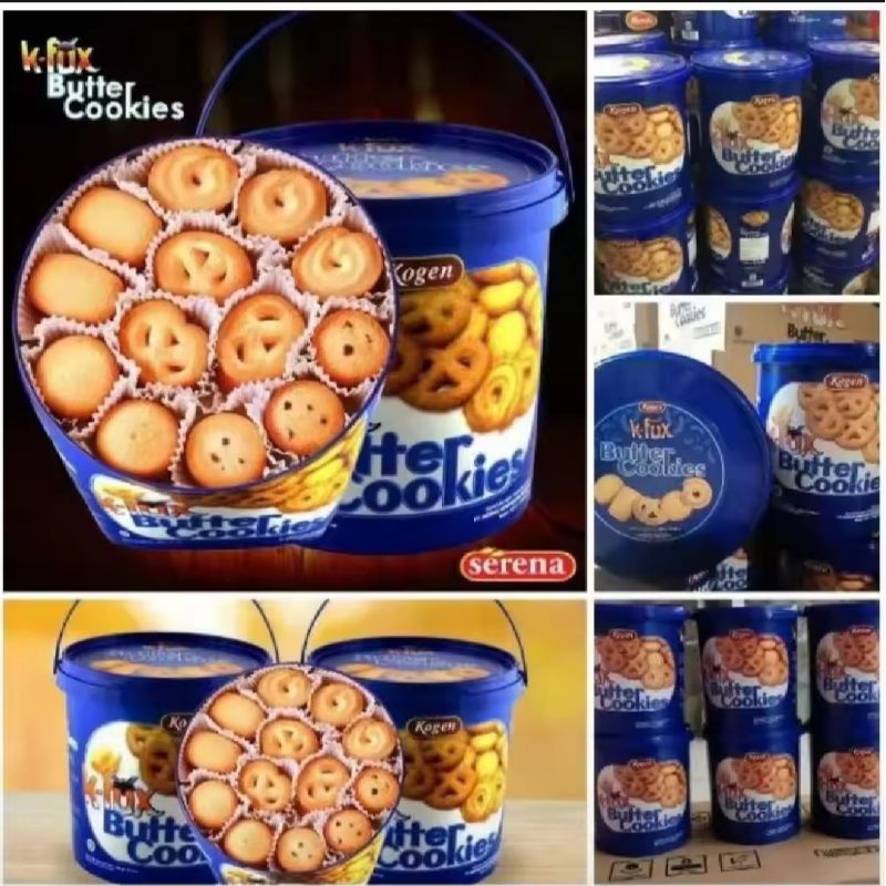 

Kogen k fox butter cookies 1 toples 300gram