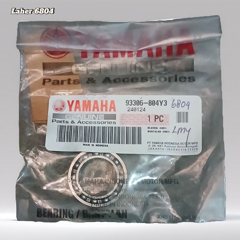 laher lahar bearing 6804 yamaha 93306-80443