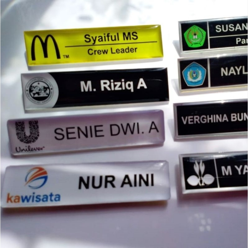 

PAPAN NAMA MAGNET NAMETAG MAGNET