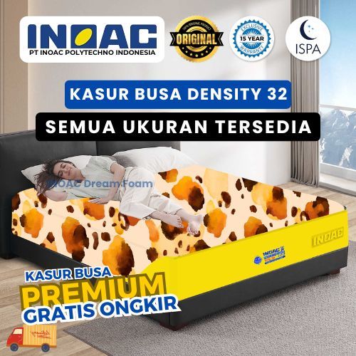 Kasur Busa Inoac EOE Density 32 Yellow Original Garansi 15 Tahun