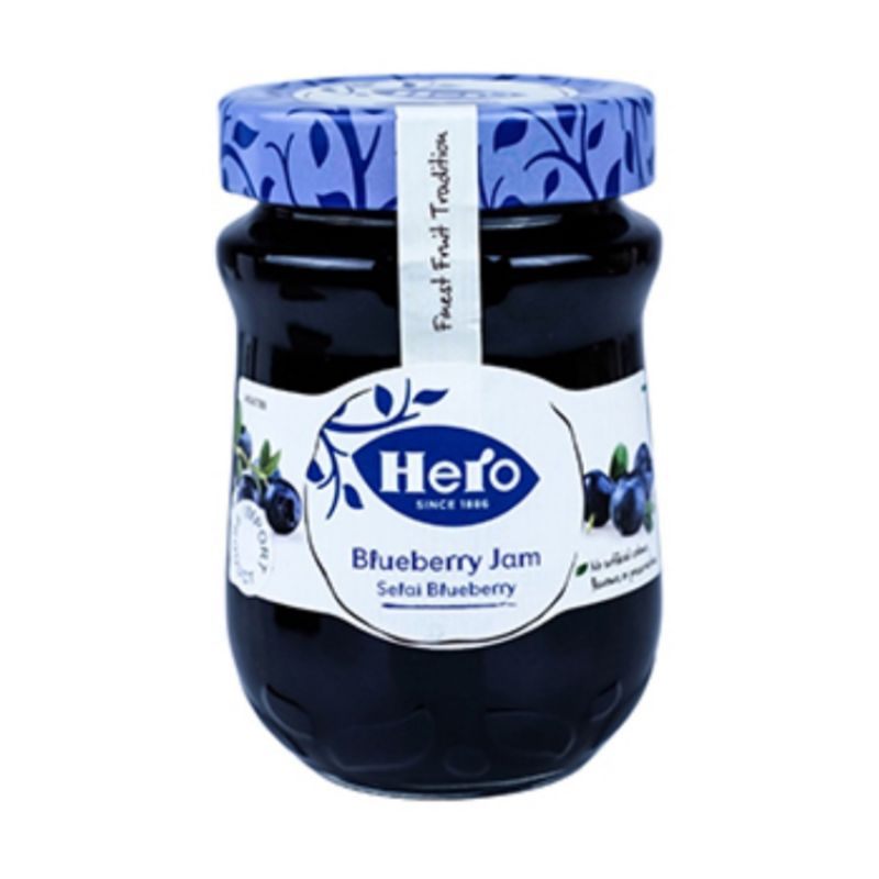 

Hero Jam Swiss Premium Blueberry 340gr