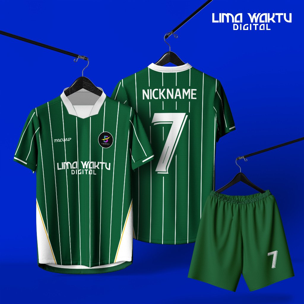 Mockup jersey Lengan Pendek Hanger (Photoshop/PSD)