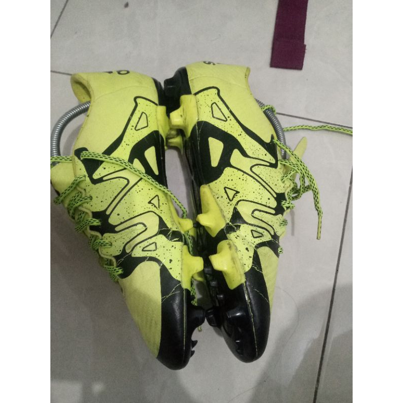 A*d1das x 15.3 sollar yellow (sepatu bola second)