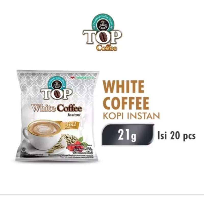 

TOP White Coffee Instant 20x21gr
