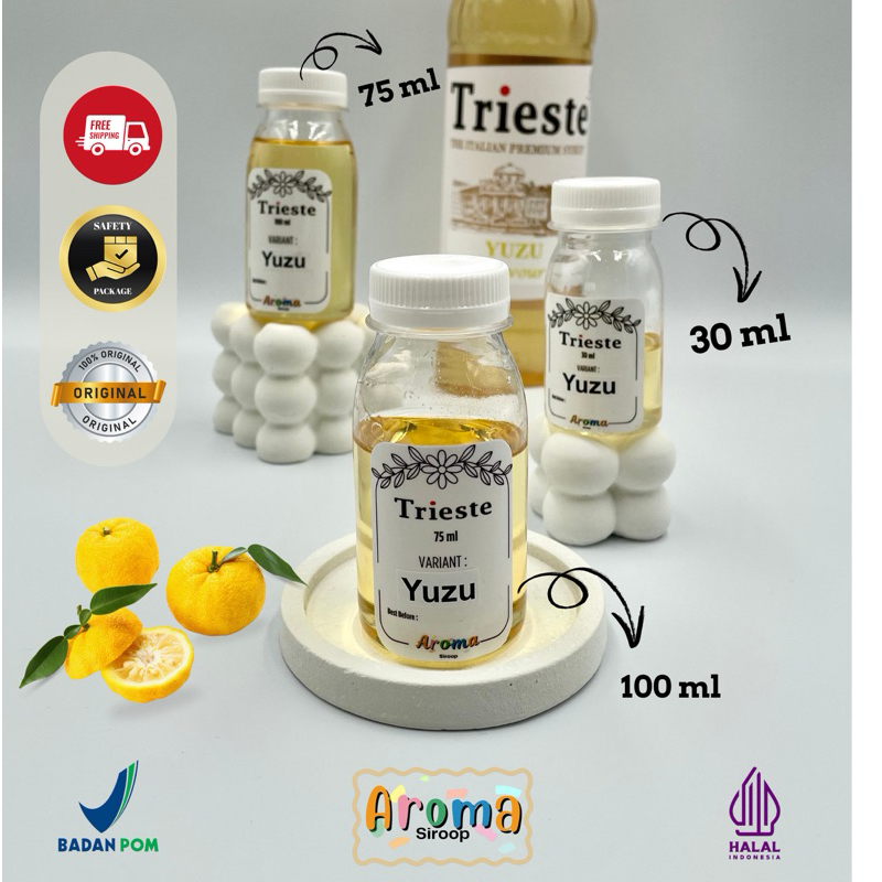

Syrup Trieste - REPACK sirup Trieste Yuzu (100ml - 75ml - 30ml) 100% ORIGINAL