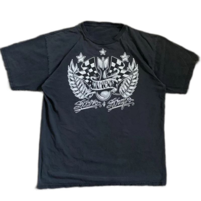 Kaos T-shirt Famous Stars & Straps vintage II