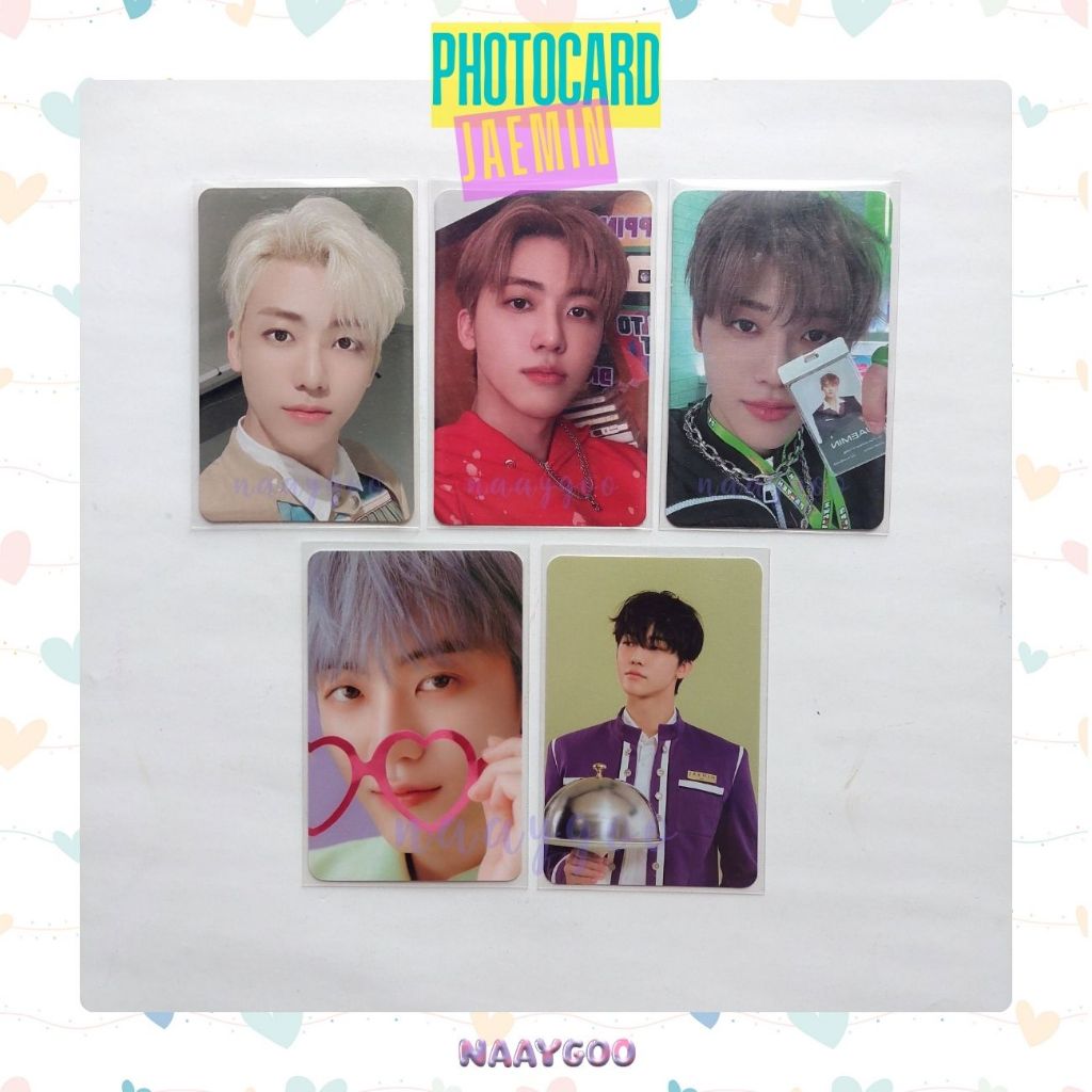 【 JAEMIN 】Departure Resonance Pt.2 — Mixtape Digipack Beatbox — Glitch Mode — Benefit SG22 Synnara &