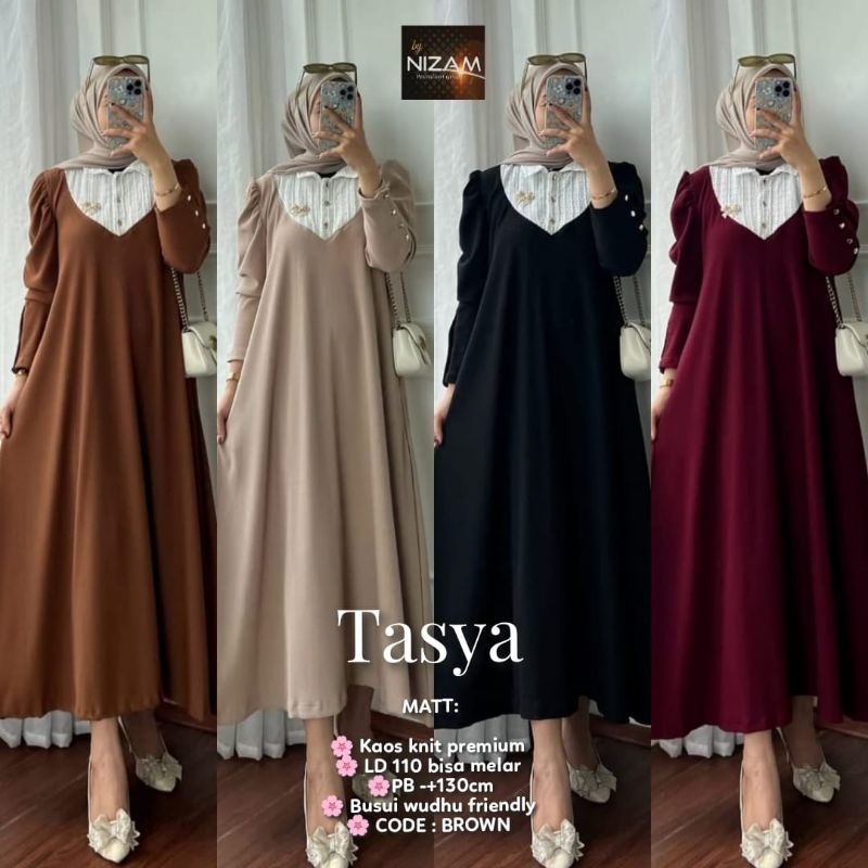 GAMIS TASYA DRESS BY NIZAM