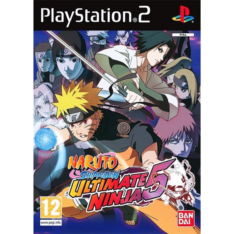 Kaset Playstation 2 - Naruto Shippuden Ultimate Ninja 5