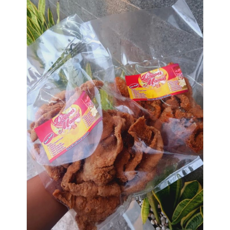 

kulit ayam crispy (chicken skin crispy)