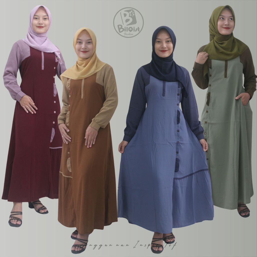 Gamis Katun Kenzo//Home Dress//Gamis Lebaran//Gamis Terbaru