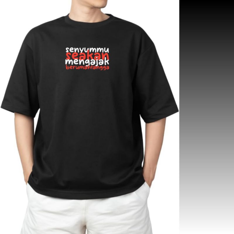 KAOS KATA KATA / KAOS KATA KATA LUCU / KAOS DISTRO / KAOS KATUN / KAOS PRIA WANITA / KAOS TERLARIS