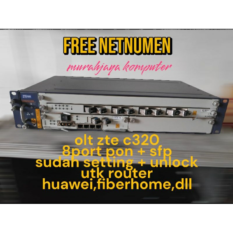 olt zte c320 second like new free setting